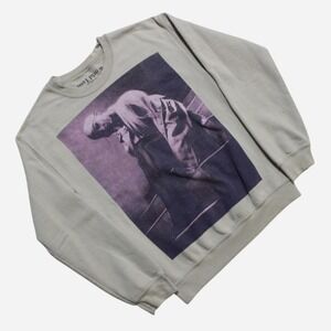 Ariana Grande Sweeter World Tour 2019 Beige Oversized Fit Crewneck Sweater